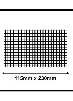 Mirka ABRANET 115x230mm Grip P400, 100Stk. ( 2x 5411205041 )