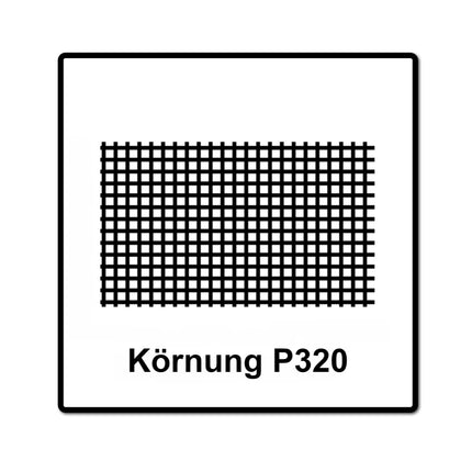 Mirka ABRANET 81x133mm Grip P320, 200Stk. ( 4x 5417805032 )
