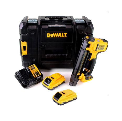 Grapadora a batería Dewalt DCN 701 L2 XR 18V ​​+ 2x baterías 3.0Ah + cargador + TSTAK