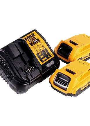 Dewalt DCD 797 D2 Akku Schlagbohrschrauber 18V Brushless + 2x Akku 2,0Ah + Ladegerät + TSTAK