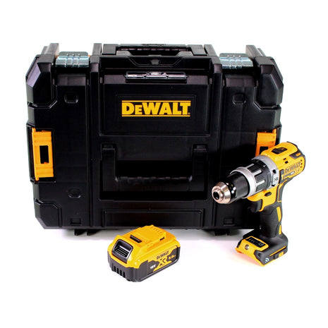 Taladro percutor inalámbrico Dewalt DCD 797 NT 18V sin escobillas + 1x batería 5.0Ah + TSTAK - sin cargador