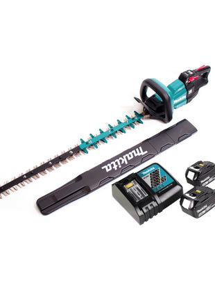 Makita DUH 751 RT taille-haie à batterie 18V 75 cm brushless + 2x batterie 5,0Ah + chargeur