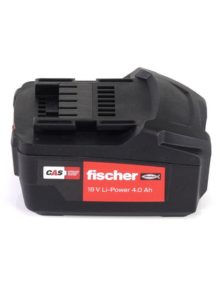 Fischer Akku Starter Set 18V mit 1x FSS-B Li-Ion Akku 4,0 Ah ( 552930 ) + 1x FSS-BC 12-36V Ladegerät AIR COOLED ( 552931 ) CAS Partner - Toolbrothers