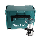Makita DRT 50 ZJ akumulatorowa frezarka wielofunkcyjna 18 V bezszczotkowa + wkładka + Makpac