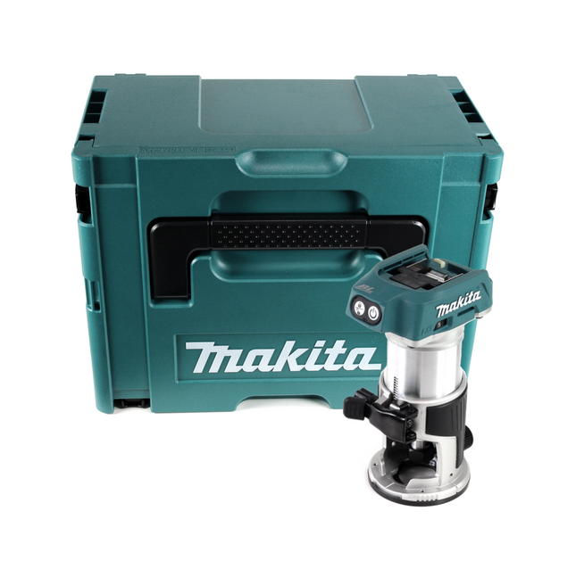 Makita DRT 50 ZJ akumulatorowa frezarka wielofunkcyjna 18 V bezszczotkowa + wkładka + Makpac