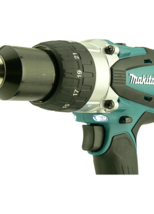 Makita BHP 458 RFE Akku Schlagbohrschrauber 18 V 91 Nm + 2x Akku 3,0 Ah + Ladegerät + Koffer - Toolbrothers