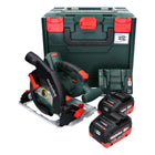 Metabo KS 18 LTX 57 Akku Handkreissäge 18 V 165 mm + 2x Akku 8,0 Ah + Ladegerät + metaBOX ( 601857810 ) - Toolbrothers