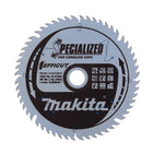 Makita CCXF16556EL SPECIALIZED EFFICUT Sägeblatt 165 x 20 x 1,45 mm ( B-57320 ) 56 Zähne für Holz, Laminat und Kunststoff