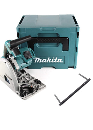 Sierra de inmersión a batería Makita DSP 600 ZJ 36V (2x 18V) sin escobillas + guía paralela (165447-6) + Makpac - sin batería, sin cargador