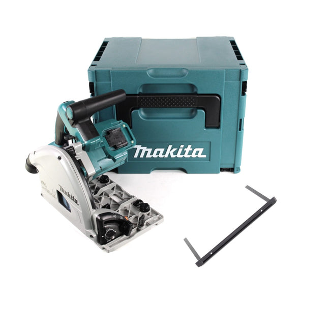 Makita DSP 600 ZJ akumulatorowa zagłębiarka 36V (2x 18V) bezszczotkowa + przykładnica równoległa ( 165447-6 ) + Makpac - bez akumulatora, bez ładowarki
