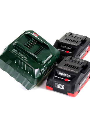 Metabo AHS 18-55 V Taille-haie sans fil 53cm 18V + 2x Batteries 4,0Ah + Chargeur