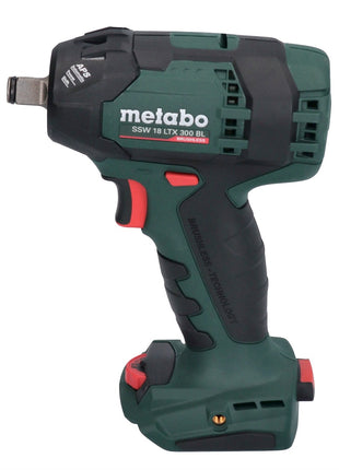 Metabo SSW 18 LTX 300 BL Atornillador de impacto a batería 18 V 300 Nm 1/2" sin escobillas + 1x batería 8,0 Ah + metaBOX - sin cargador