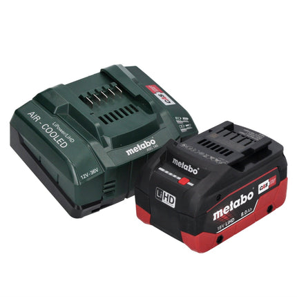 Metabo SSW 18 LTX 300 BL akumulatorowy klucz udarowy 18 V 300 Nm 1/2" bezszczotkowy + 1x akumulator 8,0 Ah + ładowarka + metaBOX