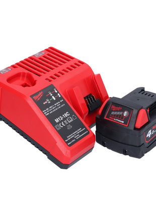 Milwaukee M18 CAG115XPDB-401M Akku Winkelschleifer 18 V 115 mm Brushless + 1x Akku 4,0 Ah + Ladegerät + M-Box