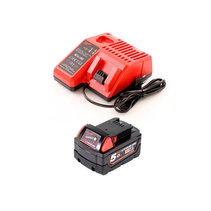 Milwaukee HD18CS-501M Akku Handkreissäge 18V 165 mm + 1x Akku 5,0Ah + Ladegerät + Sägeblatt + M-Box