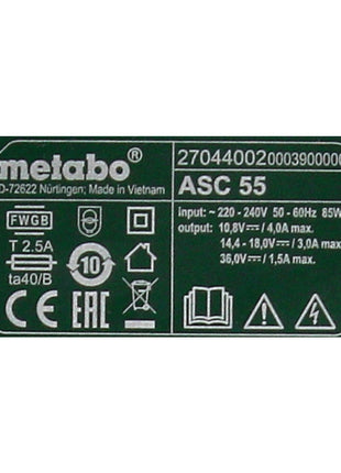 Metabo Basis Set LIHD + 3x Akku 5,5 Ah + Ladegerät + Metaloc ( 685169520 )