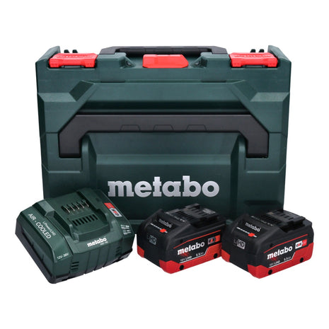 Metabo Basis Set LIHD + 2x Akku 5,5 Ah + Ladegerät + metaBOX ( 685077000 ) - Toolbrothers