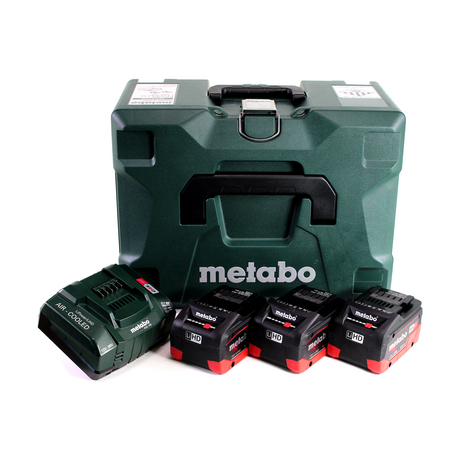 Metabo Basis Set LIHD + 3x Akku 8,0 Ah + 1x Ladegerät + Metaloc