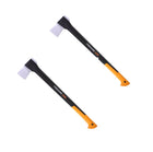 Fiskars X21 Axt 2x Spaltaxt - L 3D 71cm ( 2x 1015642 )