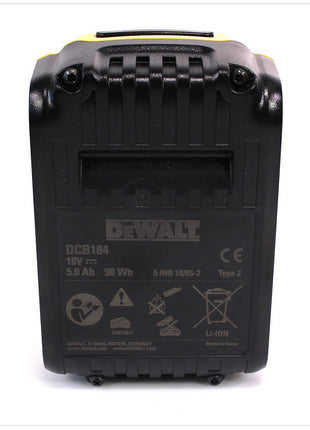 Dewalt DCB 184 Akku 18 V 5 Ah / 5000 mAh XR Li-Ion