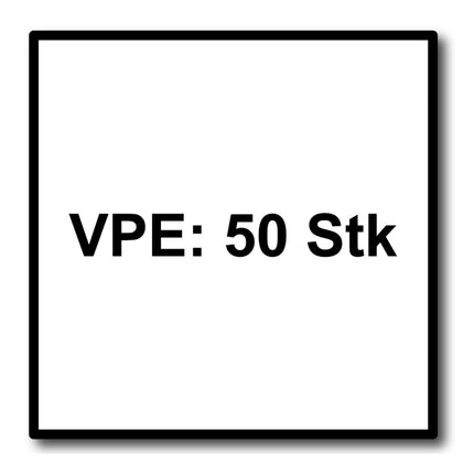 Makita Schleifpapier Klett 125mm K180 50 Stk. ( P-43670 ) für DBO BO DCW DWE GEX PEX SXE BOS - Toolbrothers