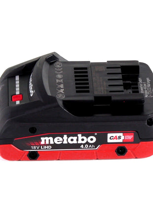 Metabo KHA 18 LTX marteau combiné à batterie 18V + 1x batterie 4,0Ah + coffret - sans chargeur