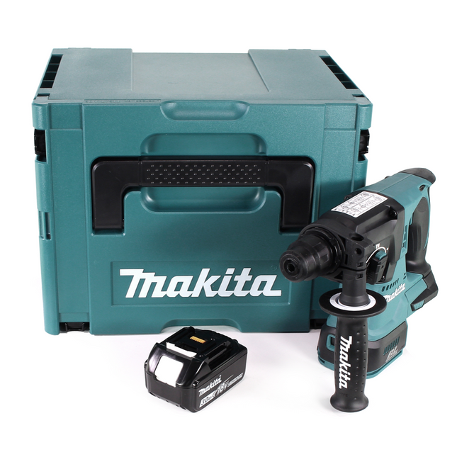 Makita DHR 242 F1J akumulatorowa wiertarko-wkrętarka 18V 2.0J SDS-plus Brushless + 1x akumulator 3.0Ah + Makpac - bez ładowarki