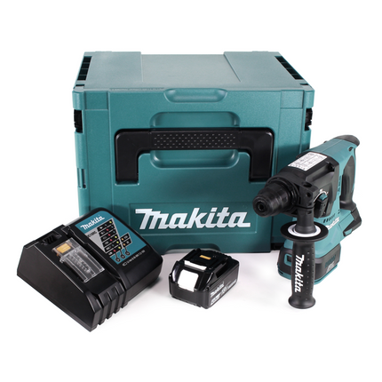 Makita DHR 242 RM1J akumulatorowa wiertarko-wkrętarka 18V 2.0J SDS-plus Brushless + 1x akumulator 4.0Ah + ładowarka + Makpac