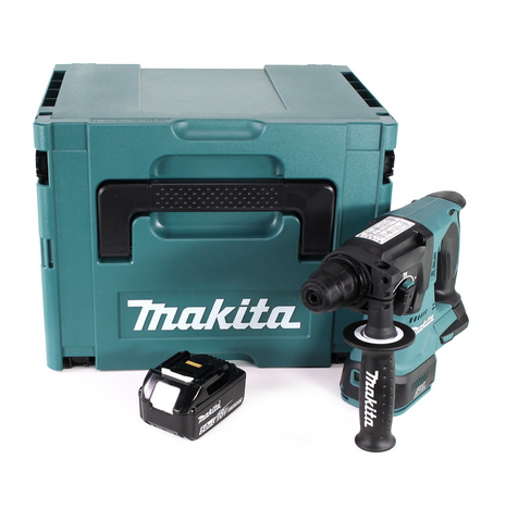 Makita DHR 242 T1J Akku Bohrhammer 18V 2,0J SDS-plus Brushless + 1x Akku 5,0Ah + Makpac - ohne Ladegerät