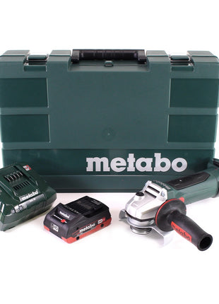 Metabo W 18 LTX 125 Quick Winkelschleifer 18V 125mm + 1x Akku 4,0Ah + Ladegerät + Koffer