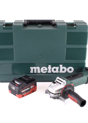 Metabo W 18 LTX 125 Quick Winkelschleifer 18V 125mm + 1x Akku 5,5Ah + Koffer - ohne Ladegerät