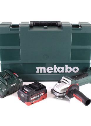 Metabo W 18 LTX 125 Quick Winkelschleifer 18V 125mm + 1x Akku 5,5Ah + Ladegerät + Koffer