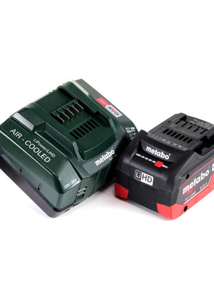 Metabo W 18 LTX 125 Quick Winkelschleifer 18V 125mm + 1x Akku 5,5Ah + Ladegerät + Koffer