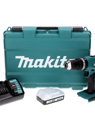 Makita HP 457 DW ( G-Serie ) Akku Schlagbohrschrauber 18 V 42 Nm + 1x Akku 1,5 Ah + Ladegerät + Koffer