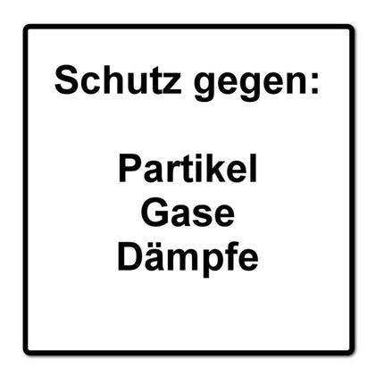 Dräger X-plore 3300 M Atemschutz Maske Halbmaske für Bajonettfilter Größe M + 2x X-plore A2 Gasfilter Bajonettfilter ( 6738873 )