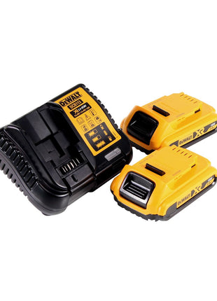 DeWalt DCS 331 D2 Akku Stichsäge 18V + 2x Akku 2,0Ah + Ladegerät + 15x Stichsägeblatt