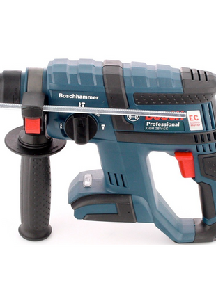 Bosch GBH 18 V-EC Akku Bohrhammer 18V 1,7J SDS-plus Brushless + 1x Akku 5,0Ah + Ladegerät + Zubehör Steckdosenbohrkronen + L-Boxx