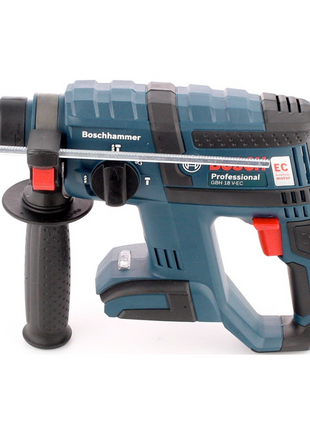 Bosch GBH 18 V-EC Akku Bohrhammer 18V 1,7J SDS-plus Brushless + 2x Akku 5,0Ah + Ladegerät + Zubehör Steckdosenbohrkronen + L-Boxx