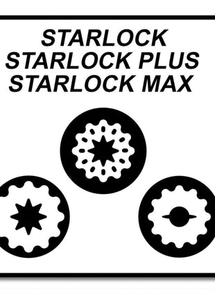 FEIN Combo Starlock Renovation Zubehör Set 3 tlg. für Holz Metall ( 35222967110 ) - Toolbrothers