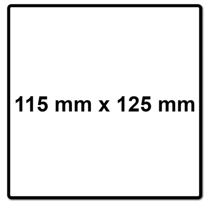 Mirka Goldflex Soft 115x125mm P180 200Stk. ( 2912707018 ) Handpad Rolle perforiert