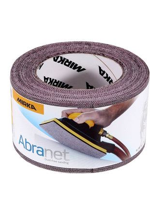 Mirka ABRANET Schleifpapier Rolle 75mm x 10m P180 Schleifrolle Klett ( 545BI001183R )