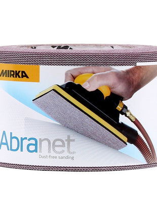 Mirka ABRANET Rouleau de papier abrasif 75 mm x 10 m P320 Klett (545BI001323R)