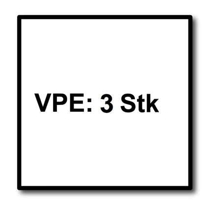 Festool 3x tarcza pilarska z drobnym uzębieniem HW 216 x 2,3 x 30 mm W60 216 mm 60 zębów ( 3x 500125 )