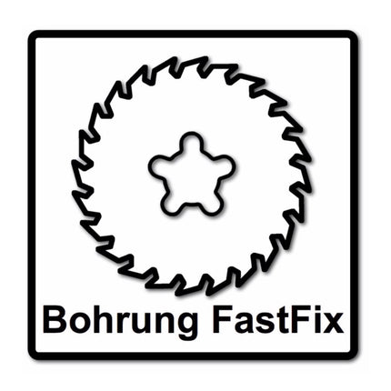 Festool 2x Feinzahn Kreissägeblatt HW 190 x 2,4 mm xFF W48 190 mm 48 Zähne FastFix ( 2x 492050 ) - Toolbrothers