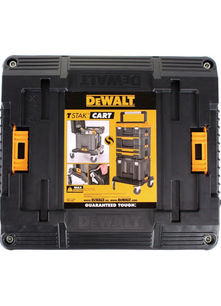 DeWalt DWST1-71229 TSTAK Cart Rollbrett Stapel Wagen + DT 70716 TSTAK CADDY Box + Bit und Steinbohrer FlexTorq Set 75-tlg.