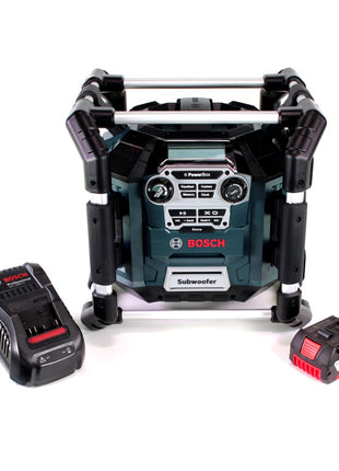 Bosch GML 20 Baustellenradio 14,4-18V 1x Akku 5,0Ah + Ladegerät