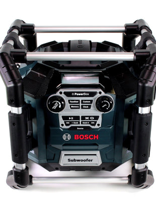 Bosch GML 20 Baustellenradio 14,4-18V 2x Akku 5,0Ah + Ladegerät