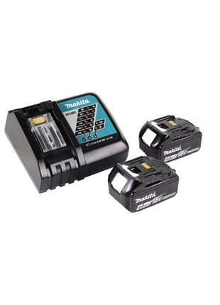 Makita DLM 431 RM2 tondeuse à gazon à batterie 36 V (2x18V) 43cm + 2x batterie 4,0Ah + chargeur