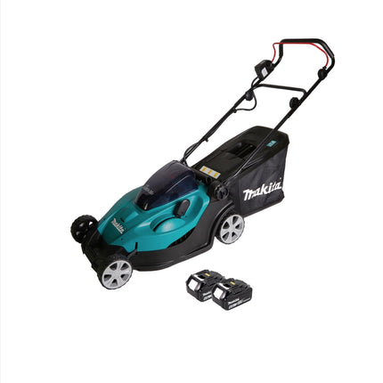 Makita DLM 431 G2 Akku Rasenmäher 36V ( 2x18V ) 43cm + 2x Akku 6,0Ah - ohne Ladegerät