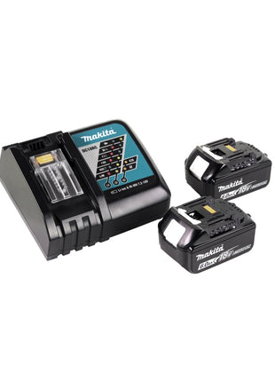 Makita DLM 431 RG2 tondeuse à gazon à batterie 36V (2x18V) 43cm + 2x batterie 6,0Ah + chargeur